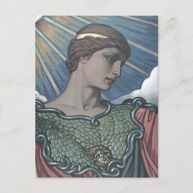 Postal Estudio de Minerva (Anverso)