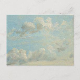 Postal Estudio de nubes de John Constable