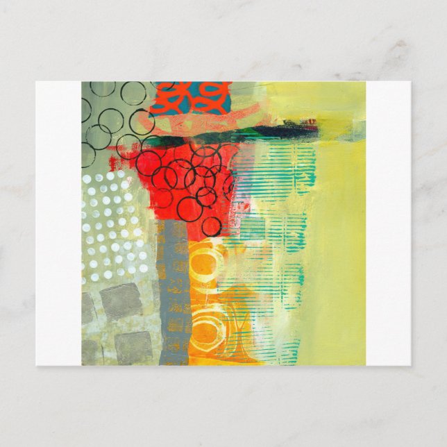 Postal estudio de patrones (Anverso)