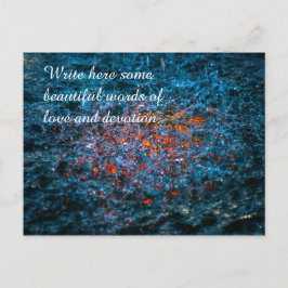 Postal Estudio En Acuarela - Naranja