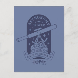 Postal Estudio en la torre astronómica HOGWARTS™