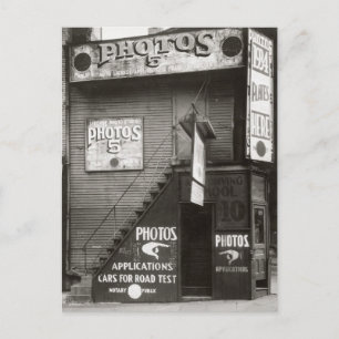 Postal Estudio fotográfico, 1934