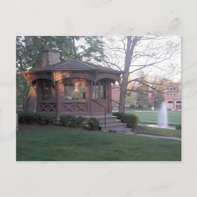 Postal Estudio Mark Twain en Elmira, Nueva York Postcard (Anverso)