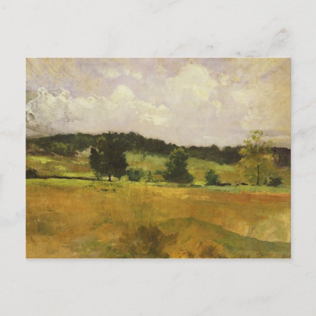 Postal Estudio paisajístico (Anverso)
