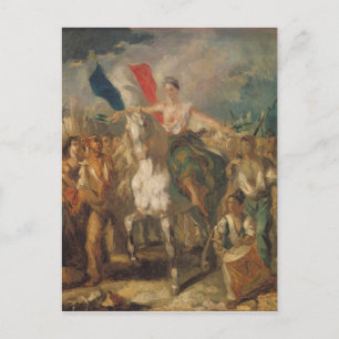 Postal Estudio para la "libertad", 1830