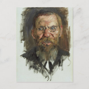 Postal Estudio para un retrato del profesor Eduard