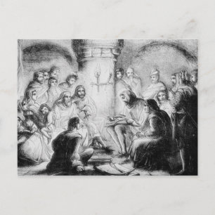 Postal Estudio secreto de la Biblia de Wycliffe