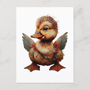 Postal estúpida Mosaic Duckling