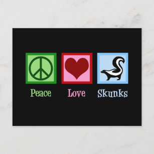 Postal Estúpidos de amor por la paz
