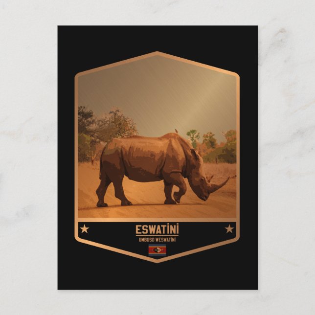 Postal Eswatini (Anverso)