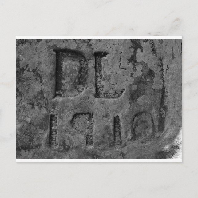 Postal Etchado por (Anverso)