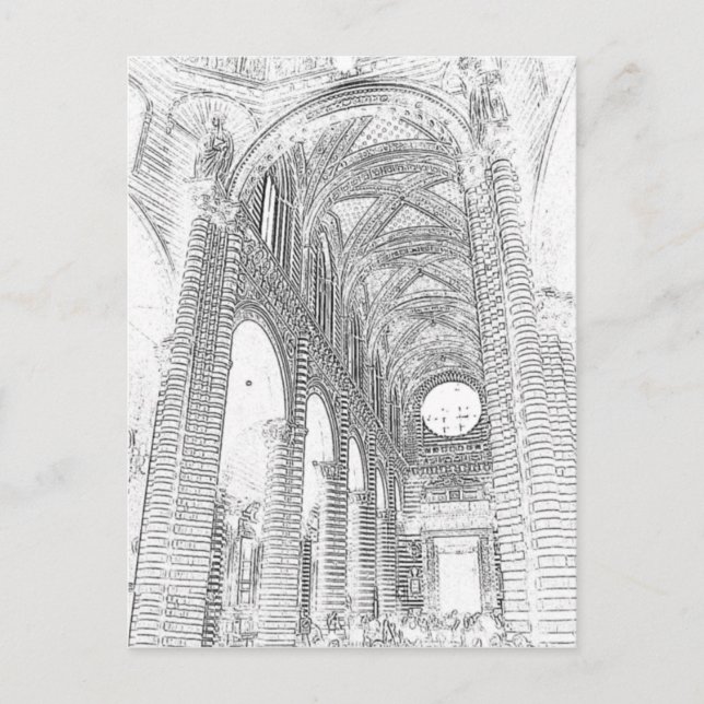 Postal Etching Interior (Anverso)