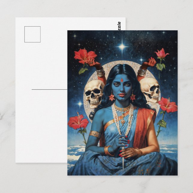 Postal Eternal Kali (Anverso / Reverso)