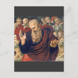 Postal eterno e angeli de Raffaello Sanzio da Urbino