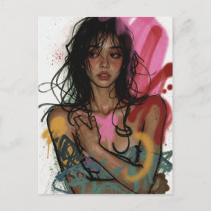 Postal Ethereal Rebel Woman