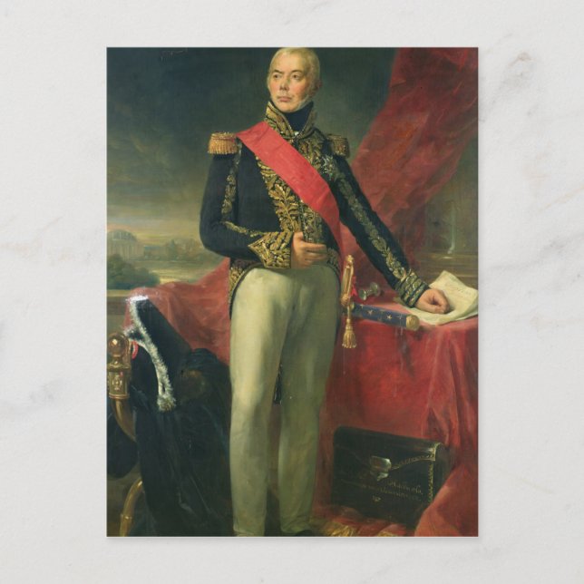 Postal Etienne-Jacques-Joseph-Alexandre Macdonald (Anverso)