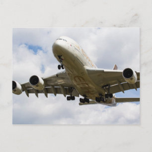 Postal Etihad Airbus A380