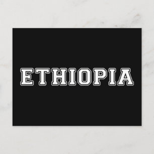 Postal Etiopía