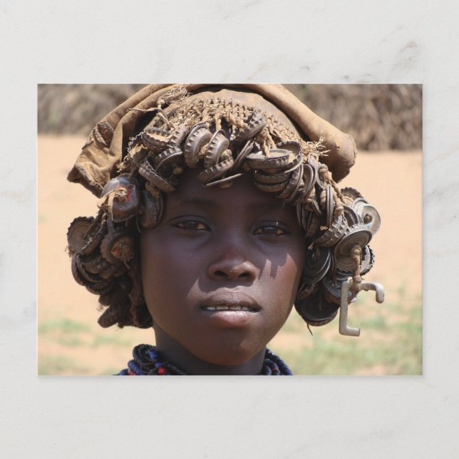 Postal Etiopía 7 (Anverso)