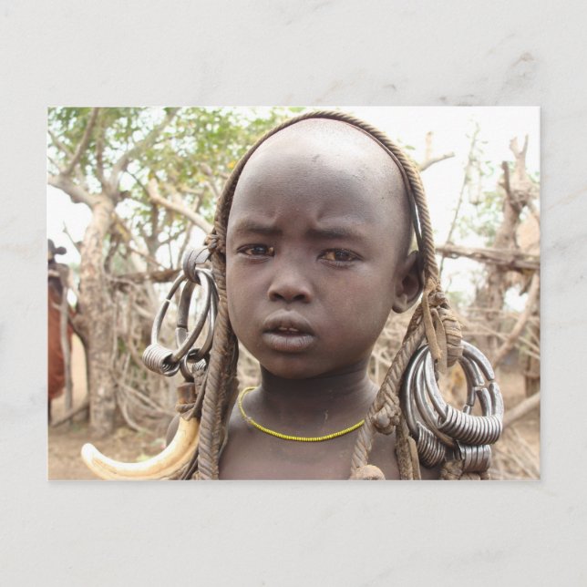 Postal Etiopía 8 (Anverso)