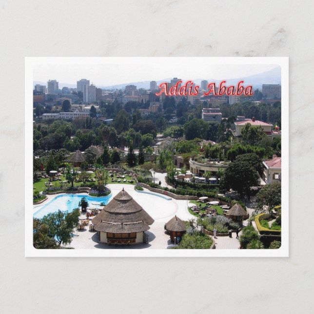 Postal Etiopía - Addis Abeba - (Anverso)