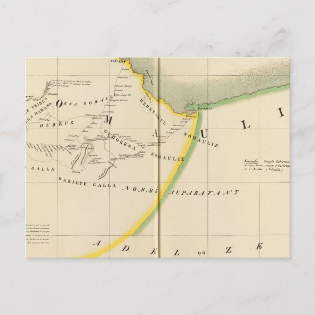 Postal Etiopía, Djibouti 33 (Anverso)