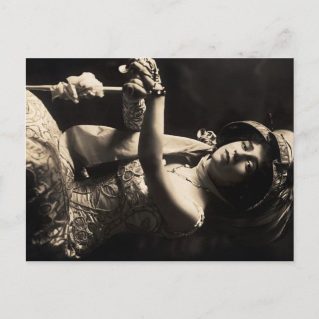 Postal etiqueta (Anverso)