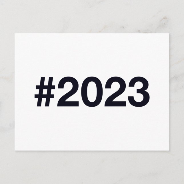 Postal Etiqueta de 2023 (Anverso)