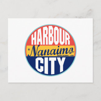 Postal Etiqueta de cosecha de nanaimo