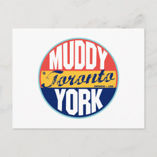 Postal Etiqueta de cosecha de Toronto