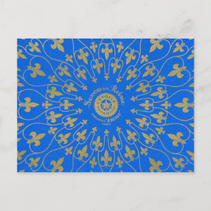 Postal Etiqueta de jabón Savon de la Reine