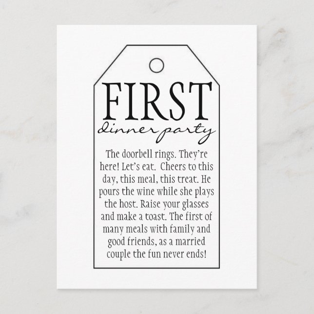 Postal Etiqueta de regalo para botella de vino - Fiesta d (Anverso)