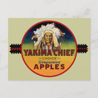 Postal Etiqueta de tasa de Apple principal de Yakima