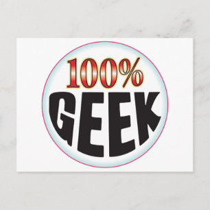 Postal Etiqueta geek