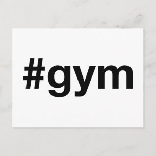 Postal Etiqueta GYM