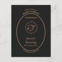 Etiqueta Personalizada de Farmacia del Zodiaco de 