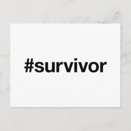 Postal Etiqueta SURVIVOR