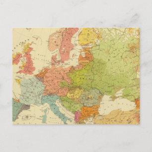 Postal etnografía europea de 1516