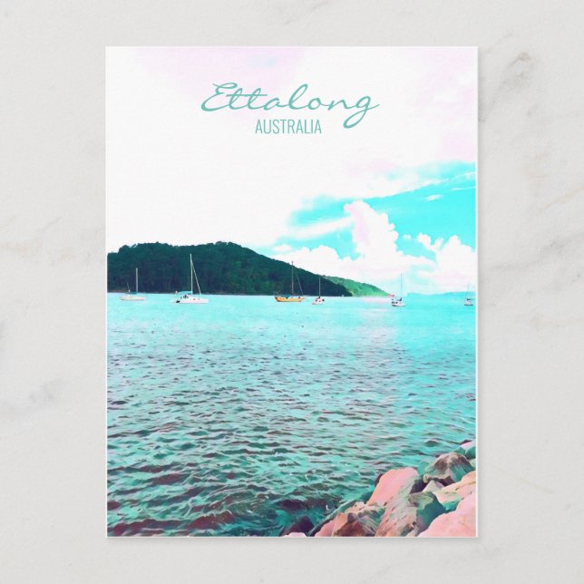 Postal Ettalong Costa Central NSW Australia (Anverso)