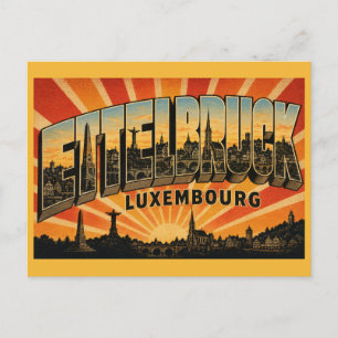Postal Ettelbruck Luxemburgo Memorial