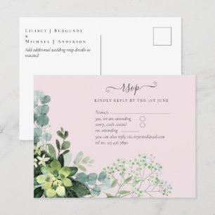 Postal Eucalyptus Greenery Boda Foliage Babys Breath