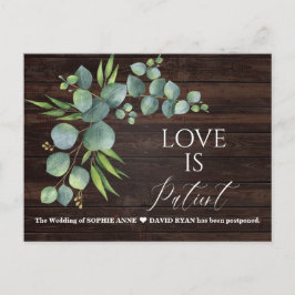 Postal Eucalyptus Love Is Pacient Script Boda Update