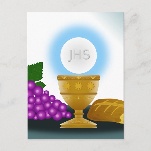 Postal eucarista (Anverso)