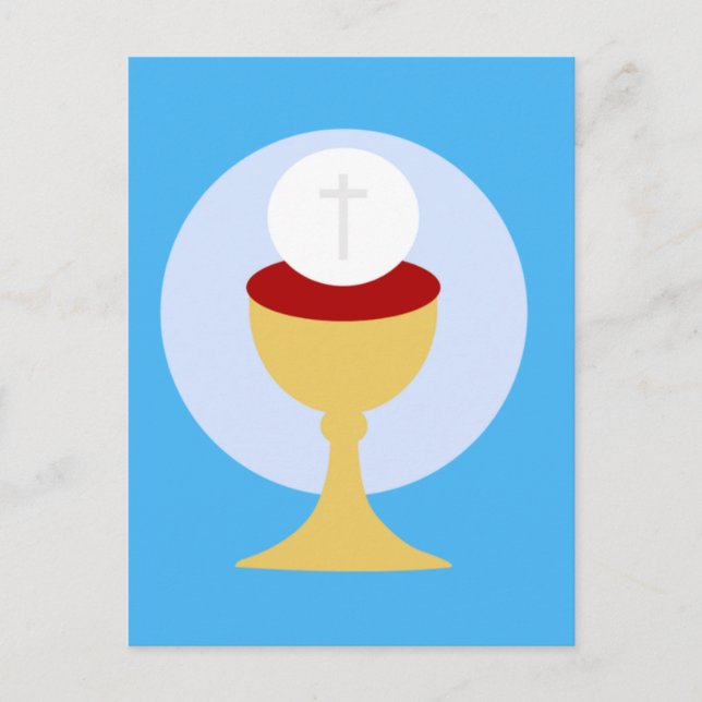 Postal Eucaristía Santa (Anverso)