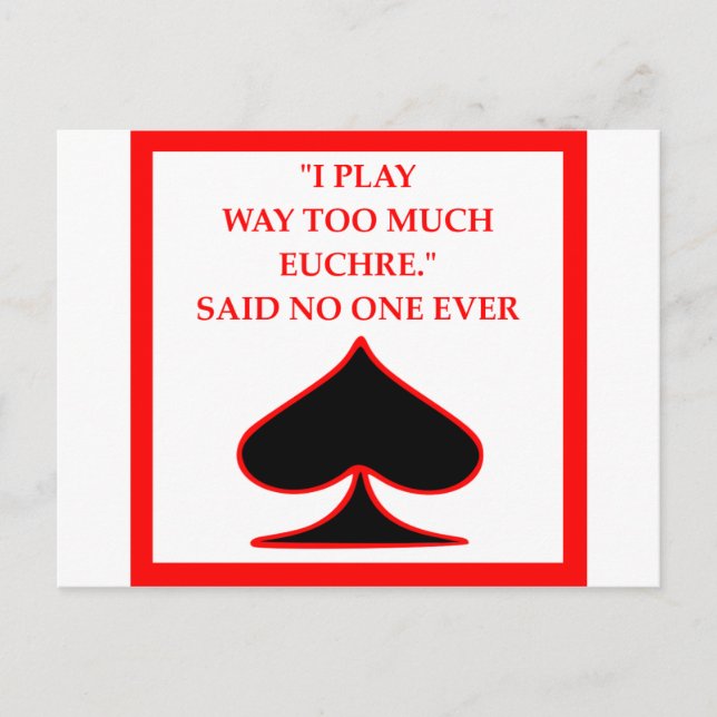 POSTAL EUCHRE (Anverso)