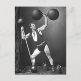 Postal Eugen Sandow Strongman