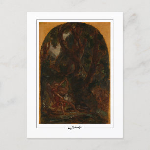 Postal Eugène Delacroix #105 - Postcard Bella Artes