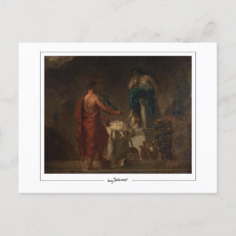 Postal Eugène Delacroix #684 - Postcard Bella Artes