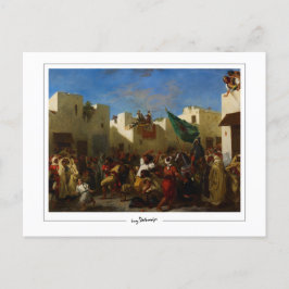 Postal Eugène Delacroix #693 - Postcard Bella Artes