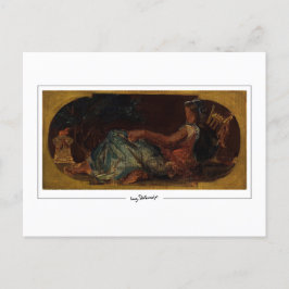 Postal Eugène Delacroix #699 - Postcard Bella Artes
